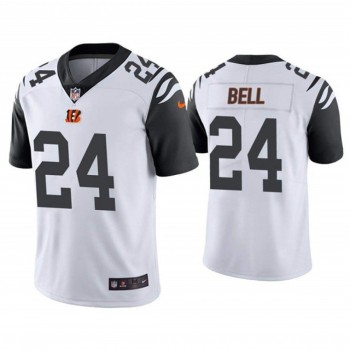 Men's Cincinnati Bengals #24 Vonn Bell White Vapor Untouchable Limited Stitched Jersey Men's Cincinnati Bengals #24 Vonn Bell White Vapor Untouchable Limited Stitched Jersey