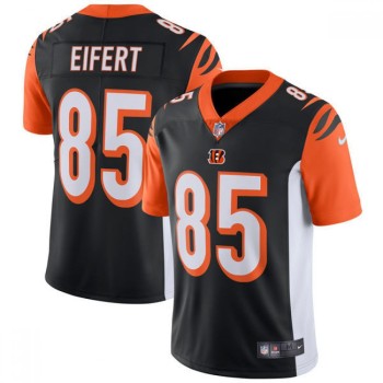 Men's Cincinnati Bengals #85 Tyler Eifert Black Vapor Untouchable Limited Stitched NFL Jersey Men's Cincinnati Bengals #85 Tyler Eifert Black Vapor Untouchable Limited Stitched NFL Jersey