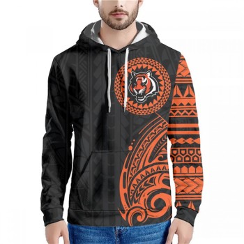 Men's Cincinnati Bengals Black Hoodie Men's Cincinnati Bengals Black Hoodie