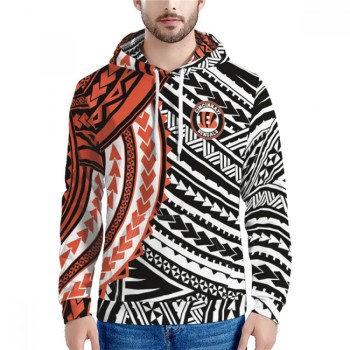 Men's Cincinnati Bengals Black/Orange Hoodie Men's Cincinnati Bengals Black/Orange Hoodie