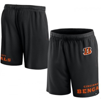 Men's Cincinnati Bengals Black Shorts Men's Cincinnati Bengals Black Shorts