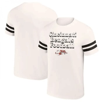 Men's Cincinnati Bengals Cream x Darius Rucker Collection Vintage T-Shirt Men's Cincinnati Bengals Cream x Darius Rucker Collection Vintage T-Shirt