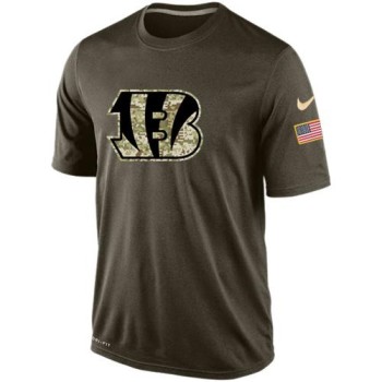 Men's Cincinnati Bengals Salute To Service Dri-FIT T-Shirt Men's Cincinnati Bengals Salute To Service Dri-FIT T-Shirt
