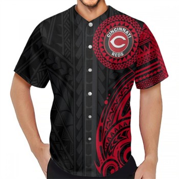 Men's Cincinnati Reds Black Baseball Jersey Men's Cincinnati Reds Black Baseball Jersey