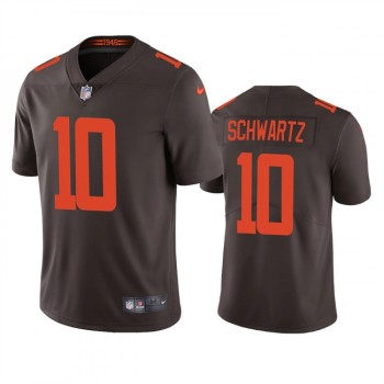 Men's Cleveland Browns #10 Anthony Schwartz Brown Vapor Untouchable Limited Stitched Jersey Men's Cleveland Browns #10 Anthony Schwartz Brown Vapor Untouchable Limited Stitched Jersey
