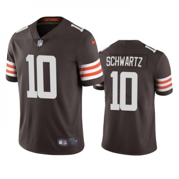 Men's Cleveland Browns #10 Anthony Schwartz Tan Brown Vapor Untouchable Limited Stitched Jersey Men's Cleveland Browns #10 Anthony Schwartz Tan Brown Vapor Untouchable Limited Stitched Jersey