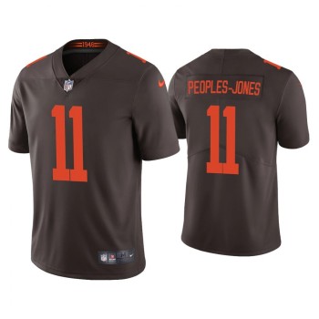 Men's Cleveland Browns #11 Donovan Peoples-Jones 2020 New Brown Vapor Untouchable Limited Stitched Jersey Men's Cleveland Browns #11 Donovan Peoples-Jones 2020 New Brown Vapor Untouchable Limited Stitched Jersey