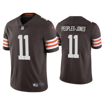 Men's Cleveland Browns #11 Donovan Peoples-Jones New Brown Vapor Untouchable Limited Stitched Jersey Men's Cleveland Browns #11 Donovan Peoples-Jones New Brown Vapor Untouchable Limited Stitched Jersey