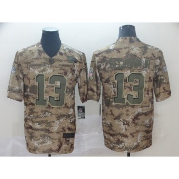 Men's Cleveland Browns #13 Odell Beckham Jr. Camo Salute To Service Limited Stitched NFL Jersey Men's Cleveland Browns #13 Odell Beckham Jr. Camo Salute To Service Limited Stitched NFL Jersey