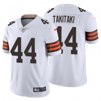 Men's Cleveland Browns #51 Mack Wilson 2020 New White Vapor Untouchable Limited Stitched Jersey Men's Cleveland Browns #51 Mack Wilson 2020 New White Vapor Untouchable Limited Stitched Jersey