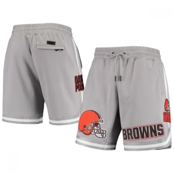 Men's Cleveland Browns Gray Shorts Men's Cleveland Browns Gray Shorts