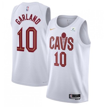Men's Cleveland Cavaliers #10 Darius Garland White Stitched Jersey Men's Cleveland Cavaliers #10 Darius Garland White Stitched Jersey