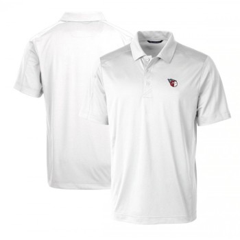 Men's Cleveland Guardians White Team Logo Polo T-Shirt Men's Cleveland Guardians White Team Logo Polo T-Shirt