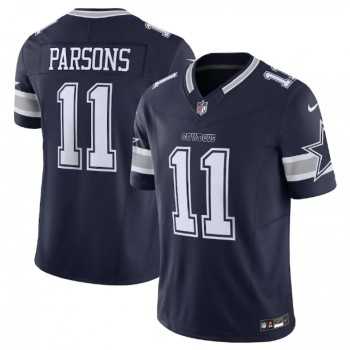 Men's Dallas Cowboys #11 Micah Parsons Navy 2023 F.U.S.E. Limited Stitched Football Jersey Men's Dallas Cowboys #11 Micah Parsons Navy 2023 F.U.S.E. Limited Stitched Football Jersey