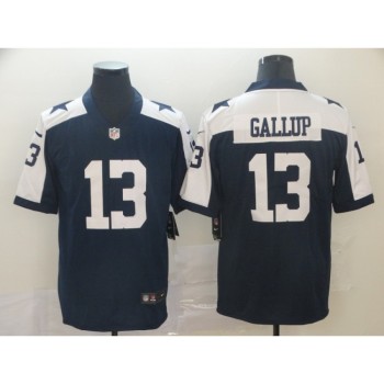 Men's Dallas Cowboys #13 Michael Gallup 2019 Navy Vapor Untouchable Limited Stitched NFL Jersey Men's Dallas Cowboys #13 Michael Gallup 2019 Navy Vapor Untouchable Limited Stitched NFL Jersey