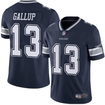 Men's Dallas Cowboys #13 Michael Gallup Navy Vapor Untouchable Limited Stitched NFL Jersey Men's Dallas Cowboys #13 Michael Gallup Navy Vapor Untouchable Limited Stitched NFL Jersey