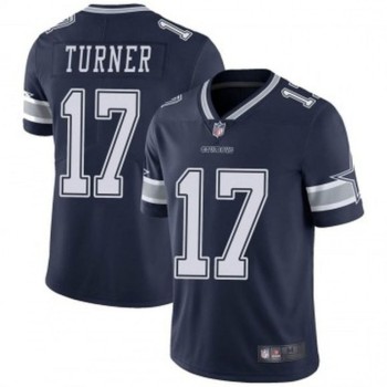 Men's Dallas Cowboys #17 Malik Turner Navy Vapor Limited Stitched Jersey Men's Dallas Cowboys #17 Malik Turner Navy Vapor Limited Stitched Jersey