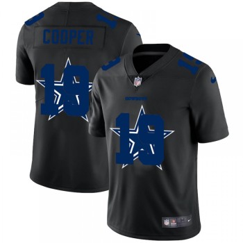 Men's Dallas Cowboys #19 Amari Cooper Black Shadow Logo Limited Stitched Jersey Men's Dallas Cowboys #19 Amari Cooper Black Shadow Logo Limited Stitched Jersey