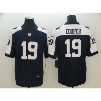 Men's Dallas Cowboys #19 Amari Cooper Navy Thanksgiving Vapor Untouchable Limited Stitched NFL Jersey Men's Dallas Cowboys #19 Amari Cooper Navy Thanksgiving Vapor Untouchable Limited Stitched NFL Jersey