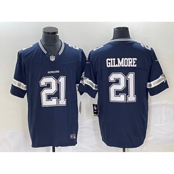 Men's Dallas Cowboys #21 Stephon Gilmore Navy 2023 F.U.S.E. Limited Stitched Football Jersey Men's Dallas Cowboys #21 Stephon Gilmore Navy 2023 F.U.S.E. Limited Stitched Football Jersey
