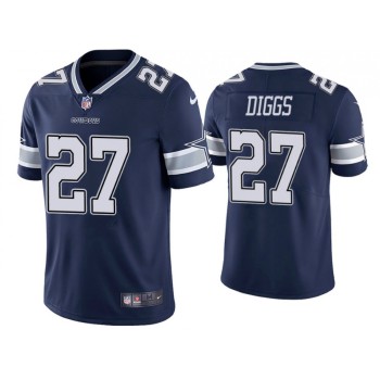 Men's Dallas Cowboys #27 Trevon Diggs Navy Vapor Limited Stitched Jersey Men's Dallas Cowboys #27 Trevon Diggs Navy Vapor Limited Stitched Jersey