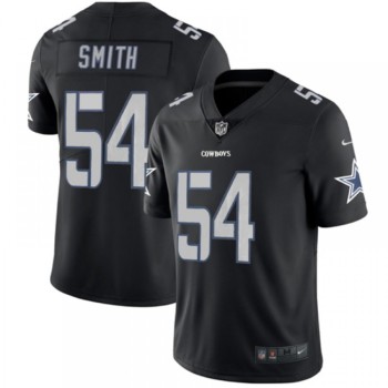 Men's Dallas Cowboys #54 Jaylon Smith Black Impact Limited Stitched NFL Jersey Men's Dallas Cowboys #54 Jaylon Smith Black Impact Limited Stitched NFL Jersey