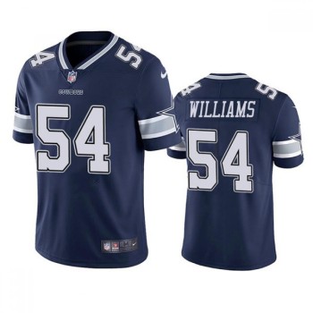 Men's Dallas Cowboys #54 Sam Williams Navy Vapor Limited Stitched Jersey Men's Dallas Cowboys #54 Sam Williams Navy Vapor Limited Stitched Jersey