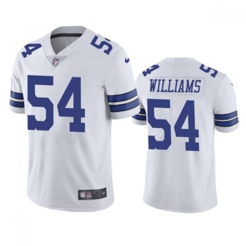 Men's Dallas Cowboys #54 Sam Williams White Vapor Limited Stitched Jersey Men's Dallas Cowboys #54 Sam Williams White Vapor Limited Stitched Jersey