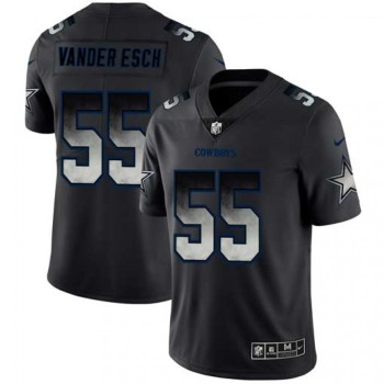Men's Dallas Cowboys #55 Leighton Vander Esch Black 2019 Smoke Fashion Limited Stitched NFL Jersey Men's Dallas Cowboys #55 Leighton Vander Esch Black 2019 Smoke Fashion Limited Stitched NFL Jersey