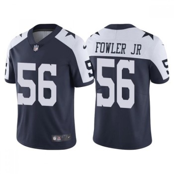 Men's Dallas Cowboys #56 Dante Fowler Jr. Navy/White Vapor Limited Stitched Jersey Men's Dallas Cowboys #56 Dante Fowler Jr. Navy/White Vapor Limited Stitched Jersey