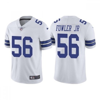 Men's Dallas Cowboys #56 Dante Fowler Jr. White Vapor Limited Stitched Jersey Men's Dallas Cowboys #56 Dante Fowler Jr. White Vapor Limited Stitched Jersey