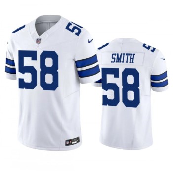 Men's Dallas Cowboys #58 Mazi Smith White 2023 F.U.S.E. Vapor Limited Stitched Football Jersey Men's Dallas Cowboys #58 Mazi Smith White 2023 F.U.S.E. Vapor Limited Stitched Football Jersey