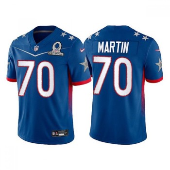 Men's Dallas Cowboys #70 Zack Martin 2022 Royal NFC Pro Bowl Stitched Jersey Men's Dallas Cowboys #70 Zack Martin 2022 Royal NFC Pro Bowl Stitched Jersey