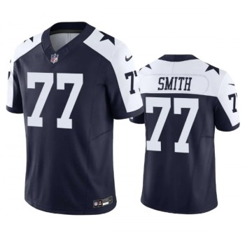 Men's Dallas Cowboys #73 Tyler Smith Navy 2023 F.U.S.E. Vapor Limited Stitched Football Jersey Men's Dallas Cowboys #73 Tyler Smith Navy 2023 F.U.S.E. Vapor Limited Stitched Football Jersey