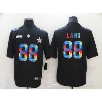 Men's Dallas Cowboys #88 CeeDee Lamb 2020 Black Crucial Catch Limited Stitched Jersey Men's Dallas Cowboys #88 CeeDee Lamb 2020 Black Crucial Catch Limited Stitched Jersey