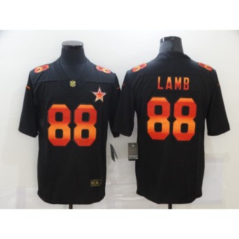 Men's Dallas Cowboys #88 CeeDee Lamb 2020 Black Fashion Limited Stitched Jersey Men's Dallas Cowboys #88 CeeDee Lamb 2020 Black Fashion Limited Stitched Jersey