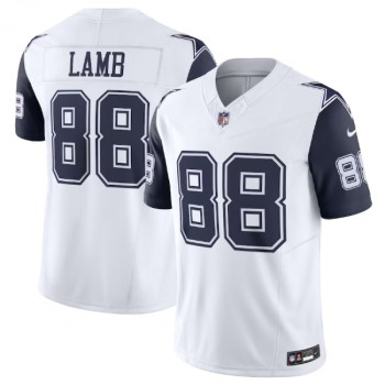 Men's Dallas Cowboys #88 CeeDee Lamb White 2023 F.U.S.E. Vapor Limited Stitched Football Jersey Men's Dallas Cowboys #88 CeeDee Lamb White 2023 F.U.S.E. Vapor Limited Stitched Football Jersey