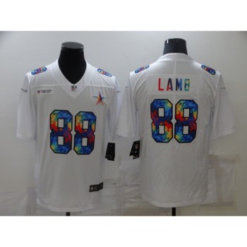Men's Dallas Cowboys #88 CeeDee Lamb White Crucial Catch Limited Stitched Jersey Men's Dallas Cowboys #88 CeeDee Lamb White Crucial Catch Limited Stitched Jersey