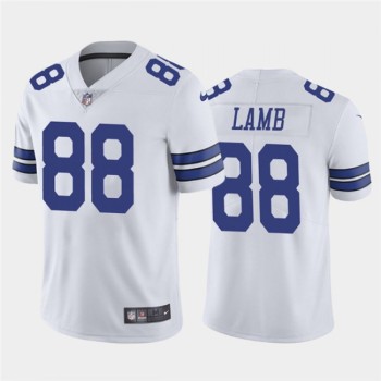 Men's Dallas Cowboys #88 CeeDee Lamb White Vapor Untouchable Limited Stitched NFL Jersey Men's Dallas Cowboys #88 CeeDee Lamb White Vapor Untouchable Limited Stitched NFL Jersey