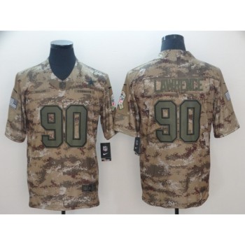 Men's Dallas Cowboys #90 Demarcus Lawrence 2018 Camo Salute To Service Limited Stitched NFL Jersey Men's Dallas Cowboys #90 Demarcus Lawrence 2018 Camo Salute To Service Limited Stitched NFL Jersey