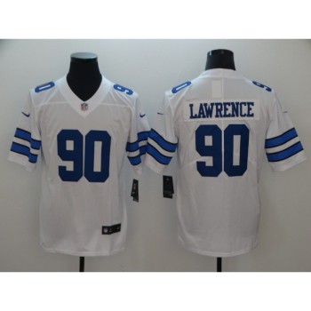 Men's Dallas Cowboys #90 Demarcus Lawrencs White Vapor Untouchable Limited Stitched NFL Jersey Men's Dallas Cowboys #90 Demarcus Lawrencs White Vapor Untouchable Limited Stitched NFL Jersey