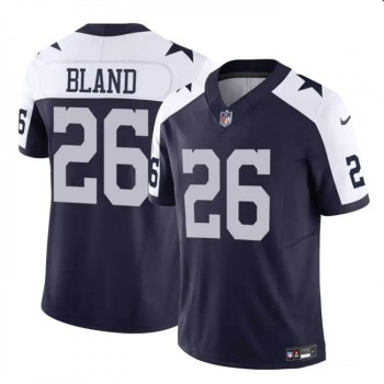 Men's Dallas Cowboys #26 DaRon Bland Navy 2023 F.U.S.E. Thanksgiving Vapor Untouchable Limited Stitched Football Jersey Men's Dallas Cowboys #26 DaRon Bland Navy 2023 F.U.S.E. Thanksgiving Vapor Untouchable Limited Stitched Football Jersey