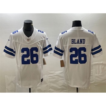 Men's Dallas Cowboys #26 DaRon Bland White 2023 F.U.S.E. Vapor Untouchable Limited Stitched Football Jersey Men's Dallas Cowboys #26 DaRon Bland White 2023 F.U.S.E. Vapor Untouchable Limited Stitched Football Jersey