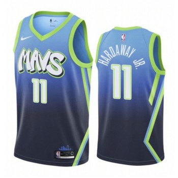 Men's Dallas Mavericks #11 Tim Hardaway Jr. Blue City Edition Stitched Jersey Men's Dallas Mavericks #11 Tim Hardaway Jr. Blue City Edition Stitched Jersey