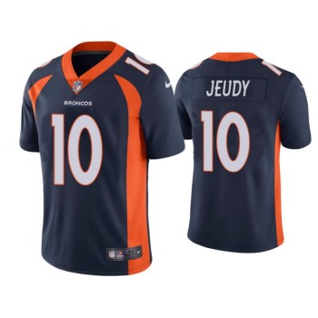 Men's Denver Broncos #10 Jerry Jeudy Navy 2019 Vapor Untouchable Stitched Jersey Men's Denver Broncos #10 Jerry Jeudy Navy 2019 Vapor Untouchable Stitched Jersey