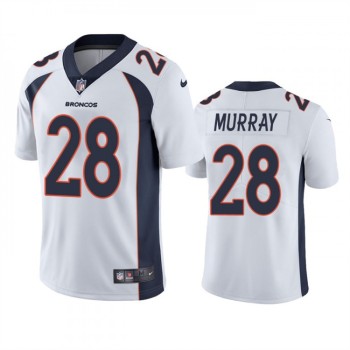 Men's Denver Broncos #28 Latavius Murray White Vapor Untouchable Stitched Jersey Men's Denver Broncos #28 Latavius Murray White Vapor Untouchable Stitched Jersey