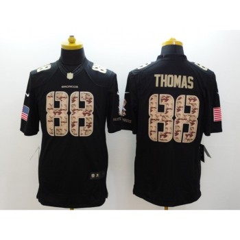 Men's Denver Broncos #88 Demaryius Thomas Black Salute to Service Limited Stitched Jersey Men's Denver Broncos #88 Demaryius Thomas Black Salute to Service Limited Stitched Jersey