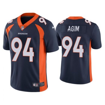 Men's Denver Broncos #94 McTelvin Agim Navy Vapor Untouchable Limited Stitched Jersey Men's Denver Broncos #94 McTelvin Agim Navy Vapor Untouchable Limited Stitched Jersey