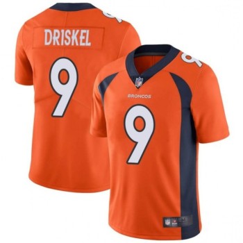 Men's Denver Broncos #9 Jeff Driskel Ortange Vapor Untouchable Limited Stitched Jersey Men's Denver Broncos #9 Jeff Driskel Ortange Vapor Untouchable Limited Stitched Jersey