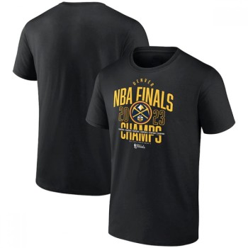 Men's Denver Nuggets Black 2023 Finals Champions T-Shirt Men's Denver Nuggets Black 2023 Finals Champions T-Shirt